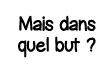Mais dans quel but  
