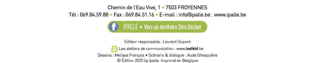 Chemin de l Eau Vive, 1   7503 FROYENNES Tél : 069 84 59 88   Fax : 069 84 51 16   E-mail : info ipalle be   www ipal   