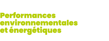 Performances environnementales et nerg tiques
