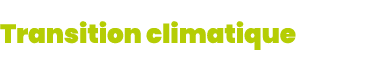 Transition climatique
