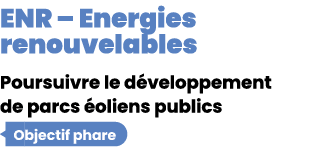 ENR – Energies renouvelables Poursuivre le d veloppement de parcs oliens publics ￼